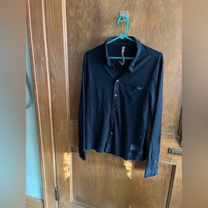 Vuori Men's Navy Casual Button Down Shirt